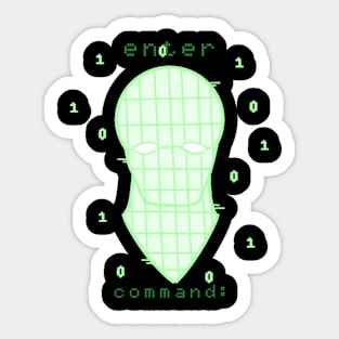 Enter Command Sticker